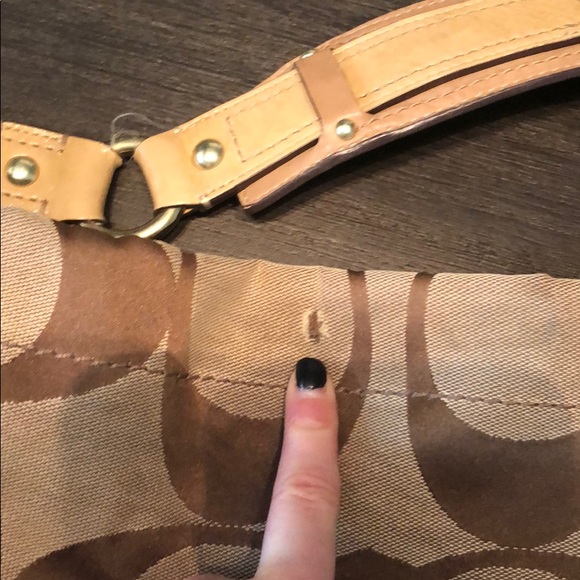 Coach Monogram Hobo - Picture 3 of 12